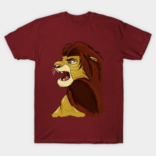 African Cartoon Lion T-Shirt